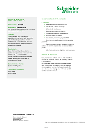 Imagen de Curso Certificado KNX AVANZADO