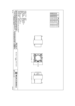 Image of Auxiliary Time Delay Block D-Line TESYS Technical drawings