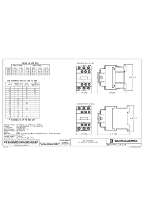 picture Lcid09U7 lc1d09e7 tesys d contactor 3p 3 no