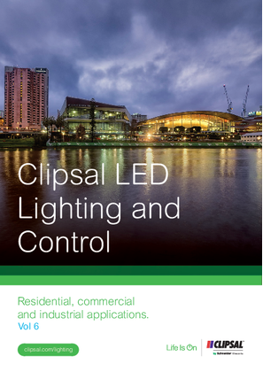 Image of Clipsal LED Lighting & Control Catalogue Volume 6