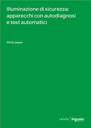 Immagine di Illuminazione di sicurezza: apparecchi con autodiagnosi e test automatici
