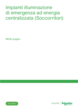 Immagine di Impianti illuminazione di emergenza ad energia centralizzata (Soccorritori)