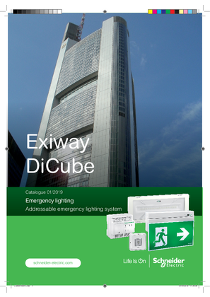 Immagine di Exiway DiCube, addressable emergency lighting system