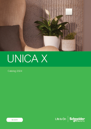 Image of UNICA X Catalog 2024