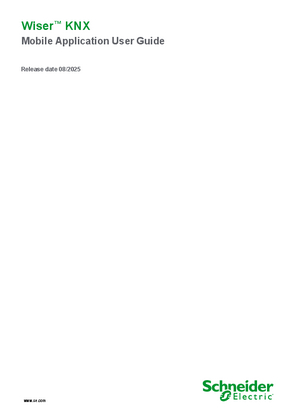 Obraz Wiser KNX Mobile Application User Guide (en)