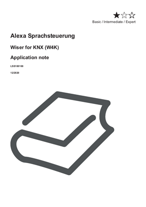 Bild von Alexa Sprachsteuerung Wiser for KNX (W4K)