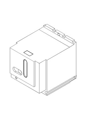 Image of EasyPact CVS - LV435010 Motor mechanism 110-230V AC/DC,400-630 - 3D CAD