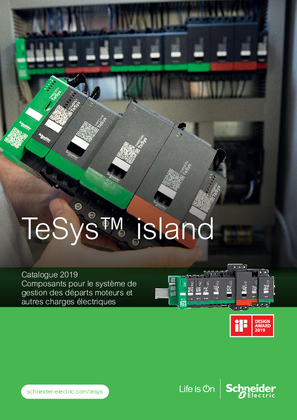 Image of TeSys island - catalogue 2019 - Composants pour le système de gestion des départs moteurs et autres charges électriques