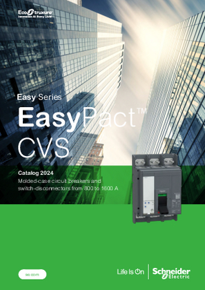Image of EasyPact CVS 800-1600 A Molded-Case Circuit Breakers - Catalog