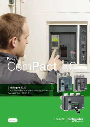 Image of Catalogue COMPACT NS 630b to 3200A Circuit breakers and switch-disconnectors