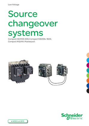 Hình ảnh của catalog source changeover system Compact NS NSX INS INV Masterpact