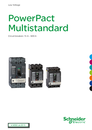 Image of PowerPacT Multistandard Circuit Breakers 15 - 600 A Catalog