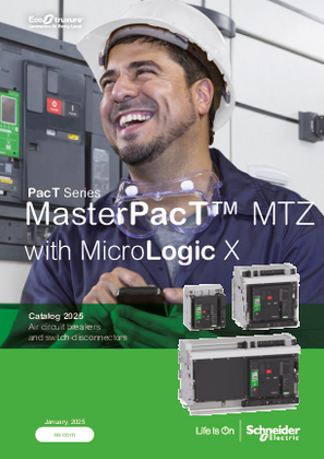 Image of MasterPact MTZ Catalog 2022 Air circuit breakers and switch disconnectors