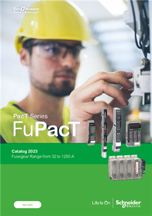 Image of FuPacT Fusegear range from 32 to 1250A Catalog