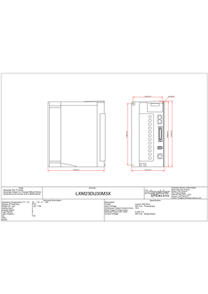 Lxm23du15m3x Motion Servo Drive Lexium 23 Single Phase 200 255 V 1 5 Kw I O Schneider Electric Global