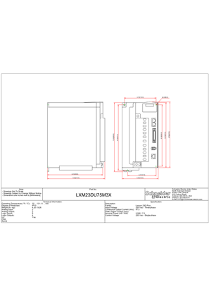 Lxm23du45m3x Motion Servo Drive Lexium 23 Three Phase 170 255 V 4 5 Kw I O Schneider Electric Global