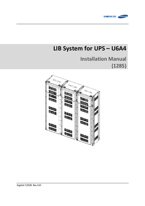 的映像 Li-Ion Battery Rack Type E 9540A UL Installation