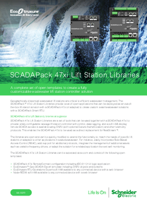 Image of SCADAPack 47xi Lift Station Libraries