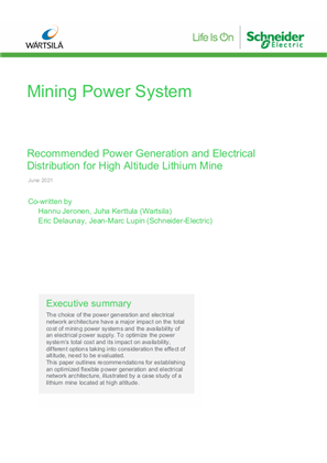 Image of Mining Power System