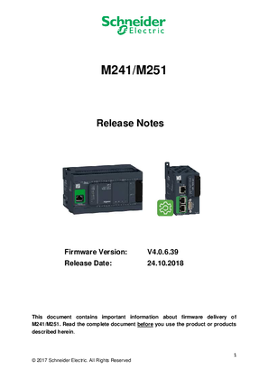 Imagen de M241 M251 Firmware