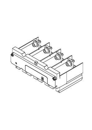 的映像 PowerLogic Powertag Monoconnect 250A 3P+N - 3D CAD