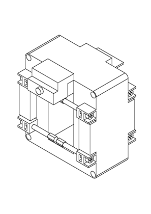 Image of CURRENT TRANSFORMER STD - 3D CAD