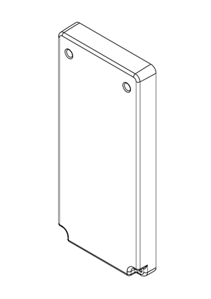 的映像 enclos. access 103x225 plate 65x65-75x75 - 3D CAD