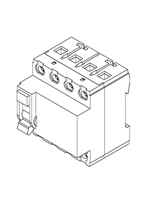 的映像 GFP 4P SIE 240 480V - 3D CAD