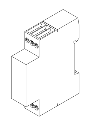 的映像 iCT+ 20A 1P - 3D CAD