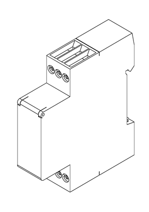 的映像 Relay with time delayed iRTA/iRTB/iRTC/iRTH 2P - 3D CAD