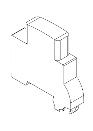 的映像 Resi9 XE EC Power outage light - 3D CAD
