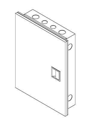 Imagem de EASY9_EZ9 DB 4 way TPN DD I/c- 4 mod - 3D CAD