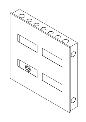 Imagem de EASY9_EZ9 DB 8 way TPN SD - 3D CAD