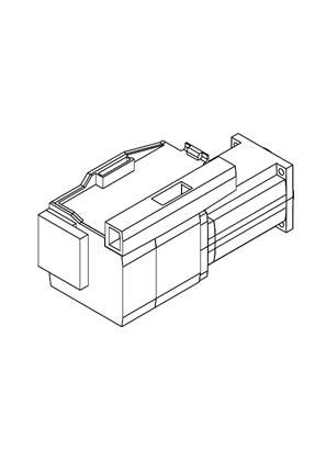 的映像 Servo motor BMI 100mm - 3 stages - 1/3 phase - smooth shaft - without holding brake - 3D CAD