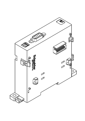 的映像 MODULE NETWORK TM4-1 Profibus DP slave - 3D CAD