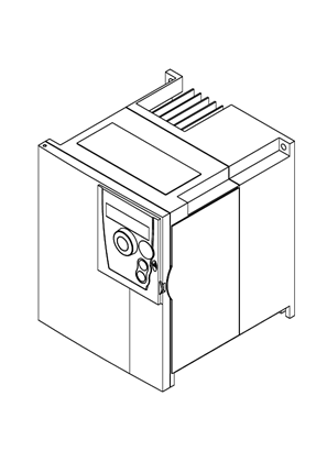 的映像 Altivar 312 - Variable speed drive, three-phase supply voltage : 525…600 V 50/60 Hz, without EMC filter - 3D CAD