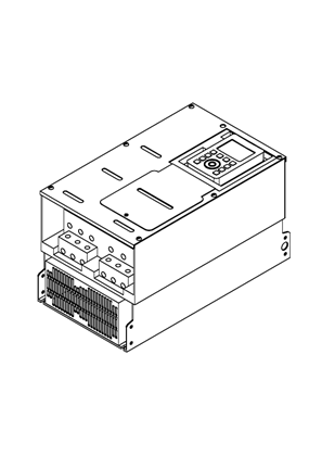 的映像 Variable speed drive ATV630 - 500V/690V - 3D CAD