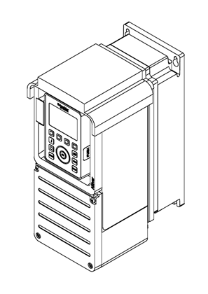 的映像 Variable speed drive ATV630 - 200...240 V - wall mounting - 3D CAD