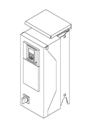 的映像 Variable speed drive ATV650 - 380...440 V - floor standing - 3D CAD