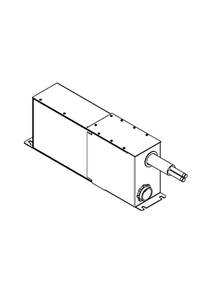 的映像 EMC radio interference input filter - for variable speed drive - 70 A - 3D CAD