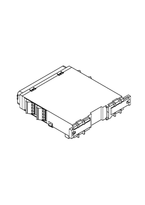 的映像 Preventa module Cat.4 Expansion use with Universal range 48-230vac/dc screw - 3D CAD
