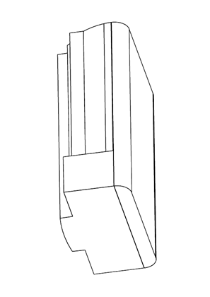 Image of Programmable controller M172 Opt/Perf, 28/42 I/Os, 2 RS485, Isolated - 3D CAD