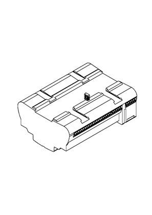 Imagem de Modicon M172 Performance Blind 28 I/Os, Ethernet, Modbus - 3D CAD
