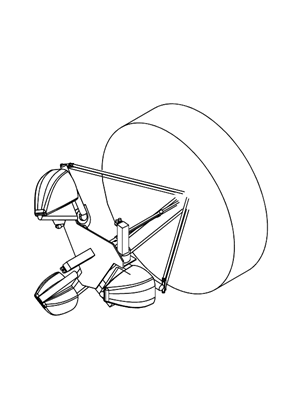 的映像 PACDRIVE ROBOT P6 / SH, ROTATION AXIS, C - 3D CAD