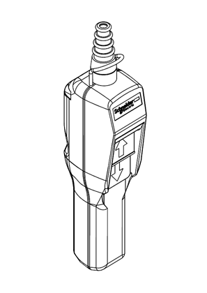 Image de Pendant station XAC-A pistol grip - 2 push buttons - 3D CAD