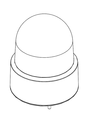 的映像 Signalling solutions - Rotating mirror beacons Harmony type XVR - 3D CAD