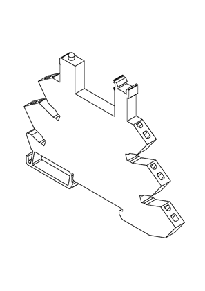 的映像 socket - 3D CAD