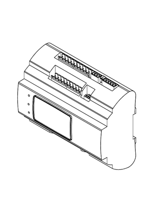 Image of Modicon M171 Performance Blind 27 I/Os, Modbus - 3D CAD