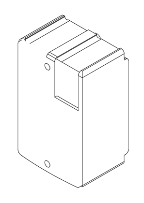的映像 TeSys F - Boitiers de soufflage d'arc 1400/21000, LA5F210050 - 3D CAD