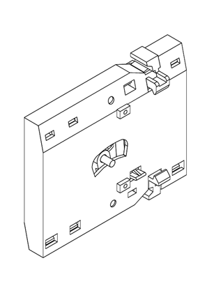 Imagen de TeSys D - LC1D40A-D65A MECHANICAL INTERLOCK - 3D CAD